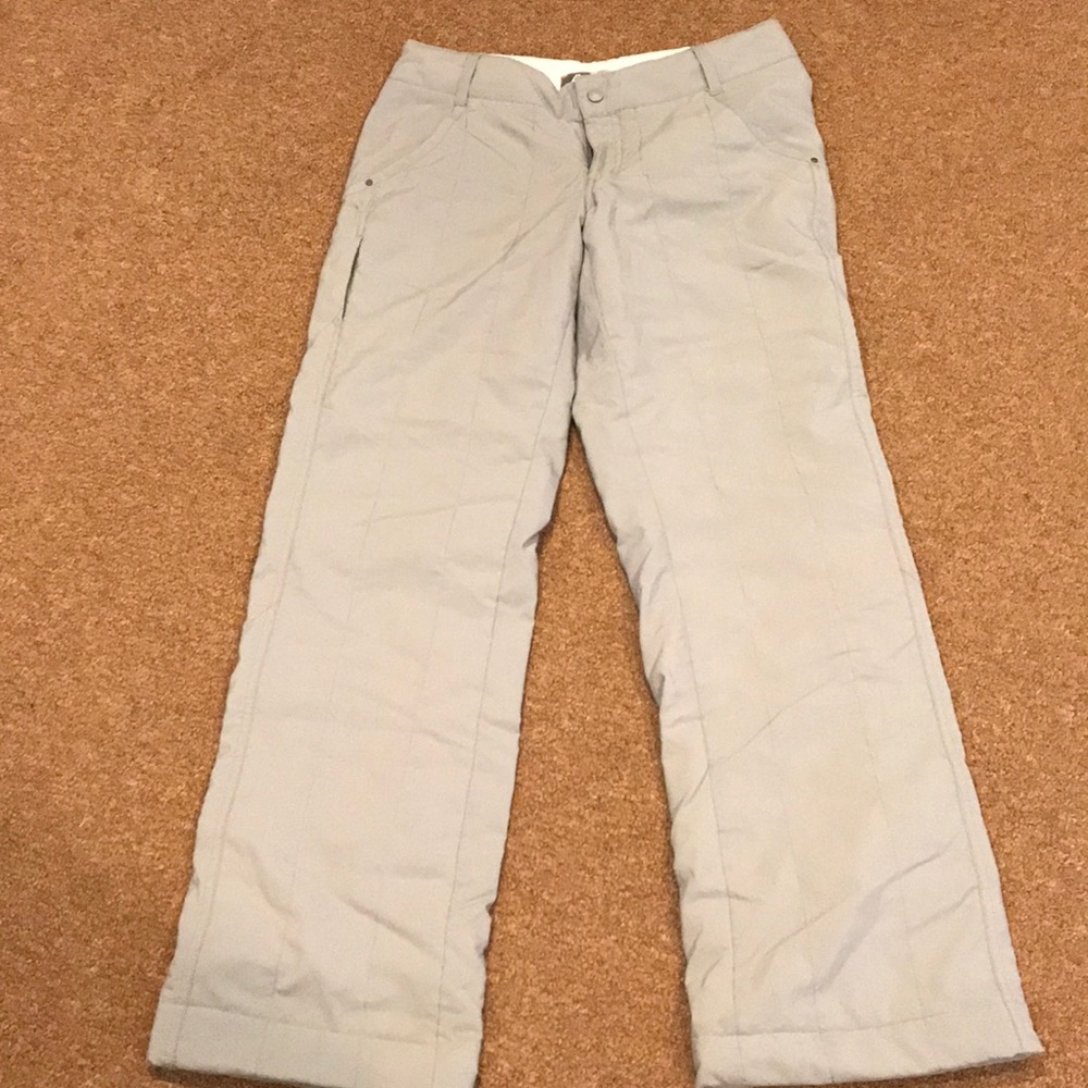 Light grey snowboard pants